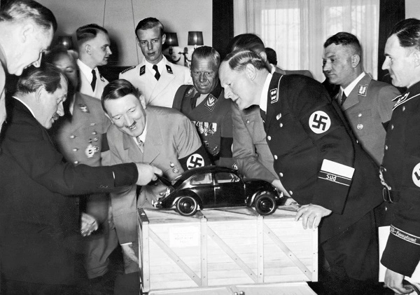 Adolf Hitler and Ferdinand Porsche